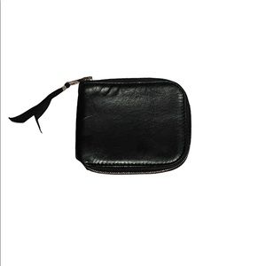 Acne studios leather good black wallet